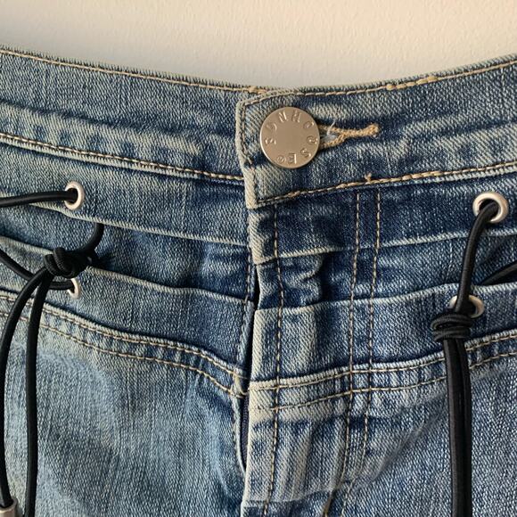 Y2K Funhouse Denim Skirt Size 13 - Picture 3 of 8